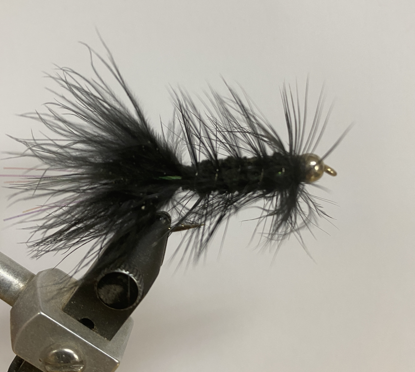 fly fishing with a nymph