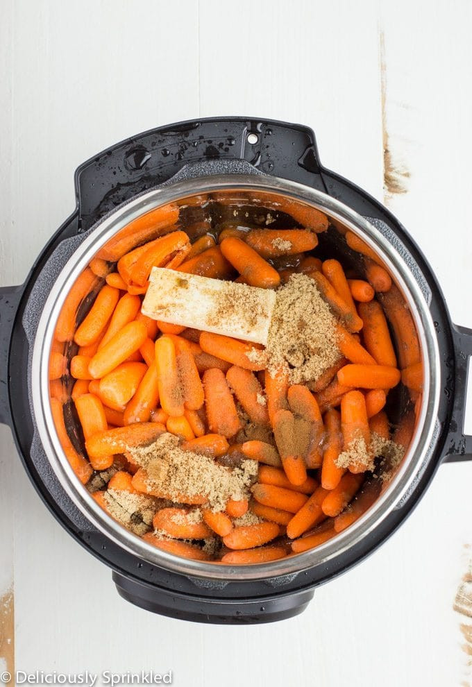instant pot glazed carrots