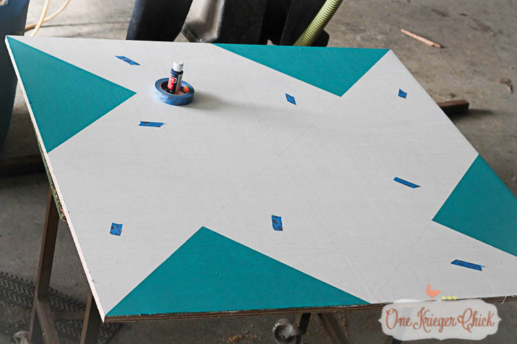 painting barn quilt