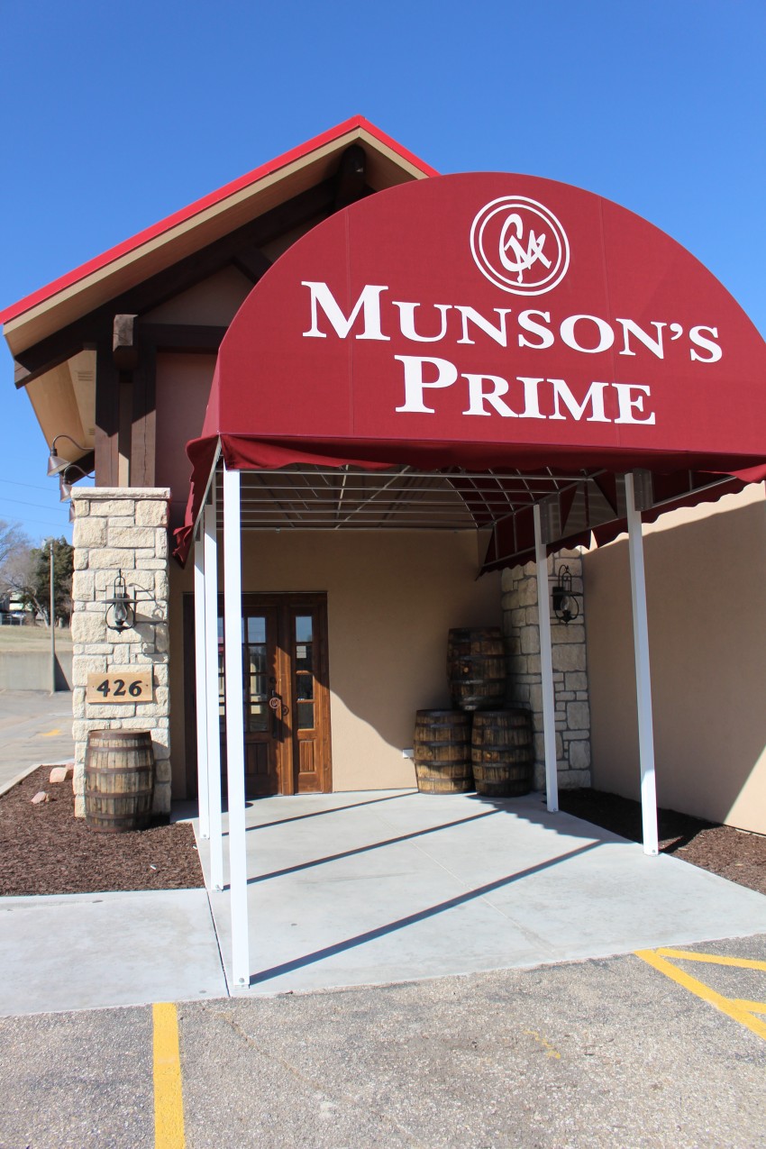 In 2014, the family-owned livestock operation opened its restaurant, Munson's Prime, in Junction City.