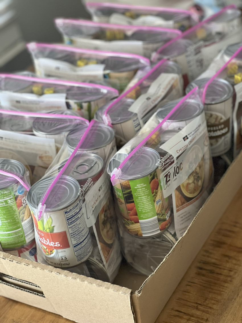 Meade County End Hunger_boxes