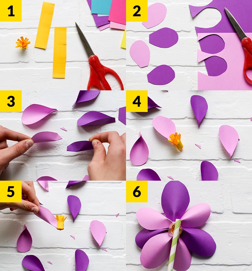 Kids Craft: Paper Flowers