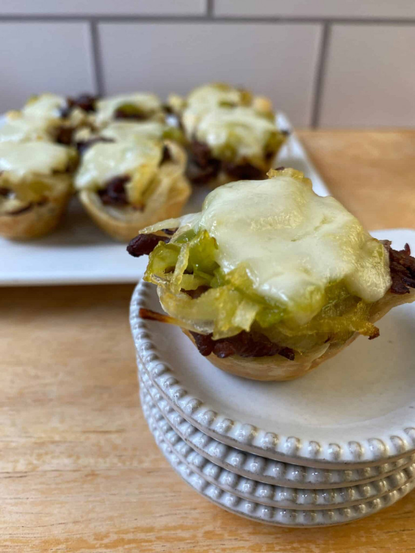 Philly Cheesesteak Bites