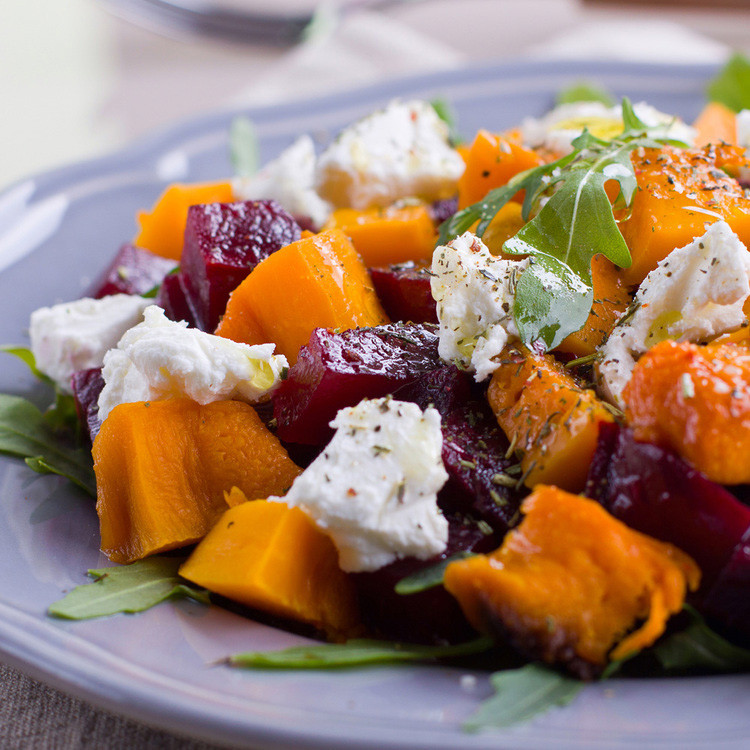 pumpkinandbeetsaladwithfetacheese