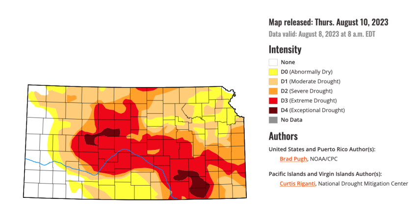 drought monitor in kansas