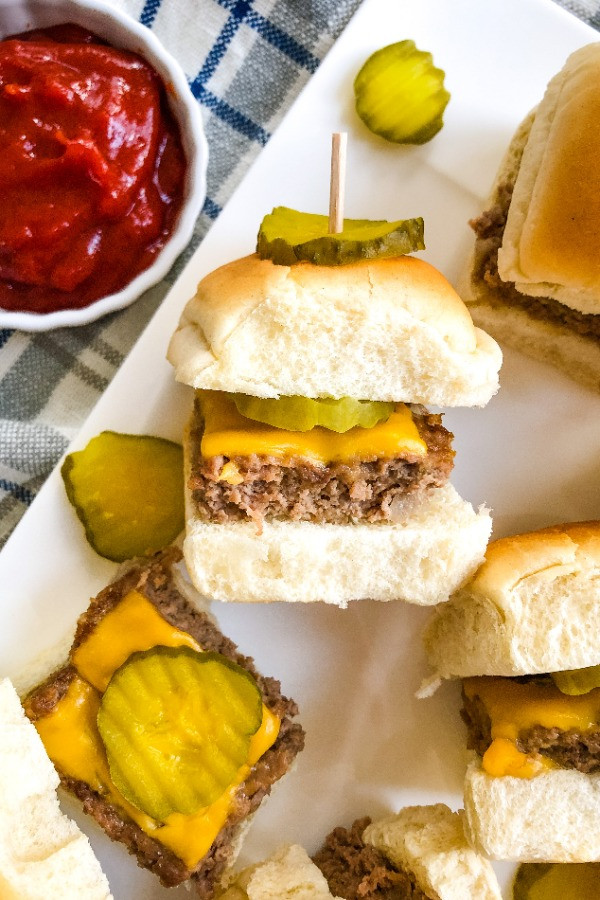 cheeseburger sliders