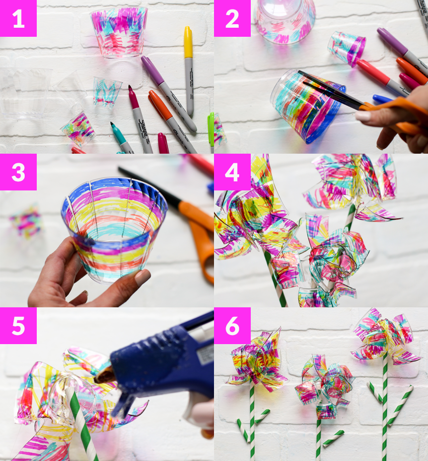 Straw Flowers  Fun Family Crafts