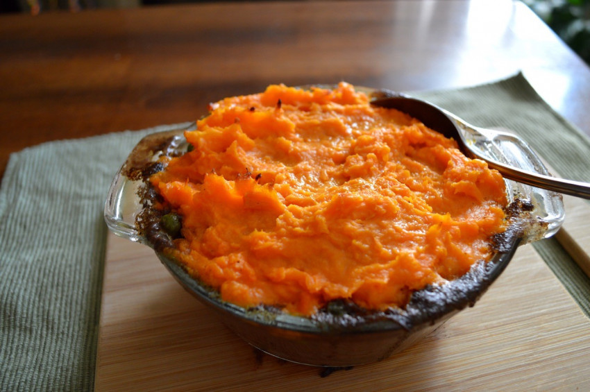 sweet potato shepherds pie