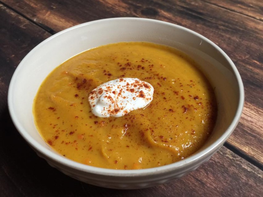 winter squash soup