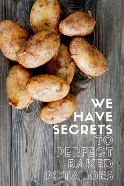 Six secrets to the perfect baked potato