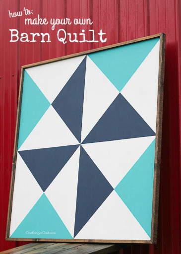 finished barn quilt