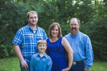 LaVell Winsor and family