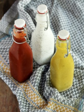 homemade condiments