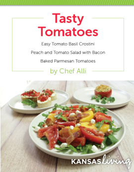 three recipes featuring tomatoes