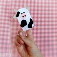 cow finger puppet