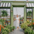 country girl flowers_nicole in greenhouse