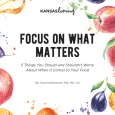 Focus On What Matters: Health &amp; Nutrition Ebook | Kansas Living Magazine | Kansas Farm Bureau